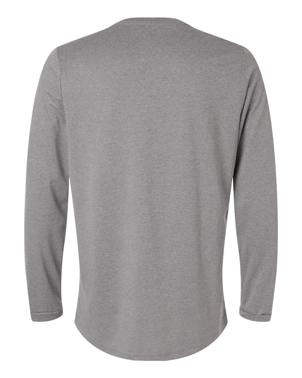 Men's Pregame Long Sleeve T-Shirt - Medium Grey Heather/ Black