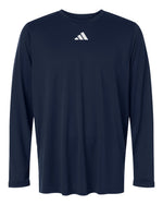 Men's Pregame Long Sleeve T-Shirt - Team Navy Blue/ White