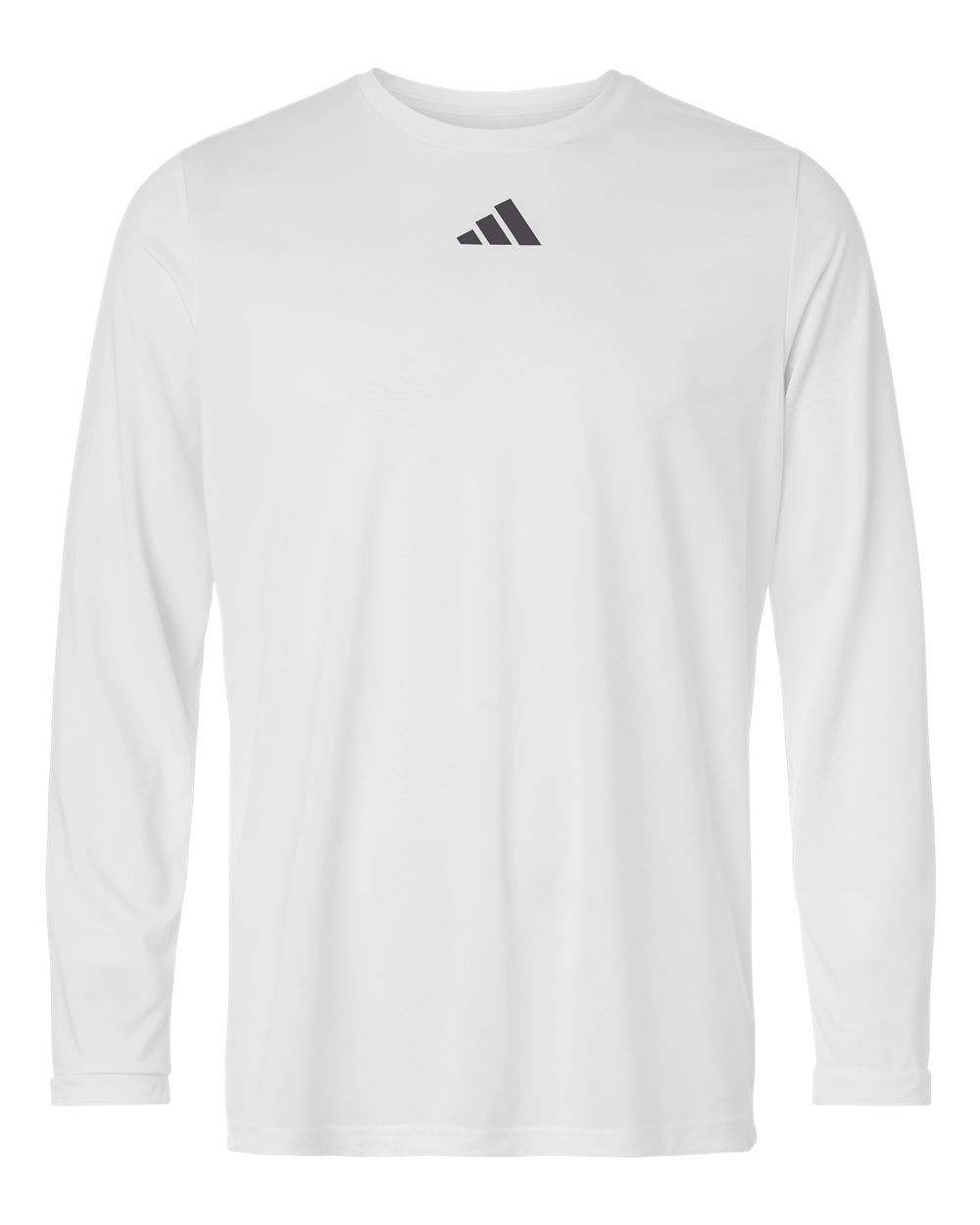 Men's Pregame Long Sleeve T-Shirt - White/ Team Grey Four