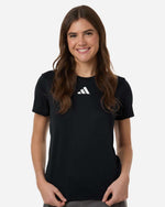 Women's Pregame T-Shirt - Black/ White