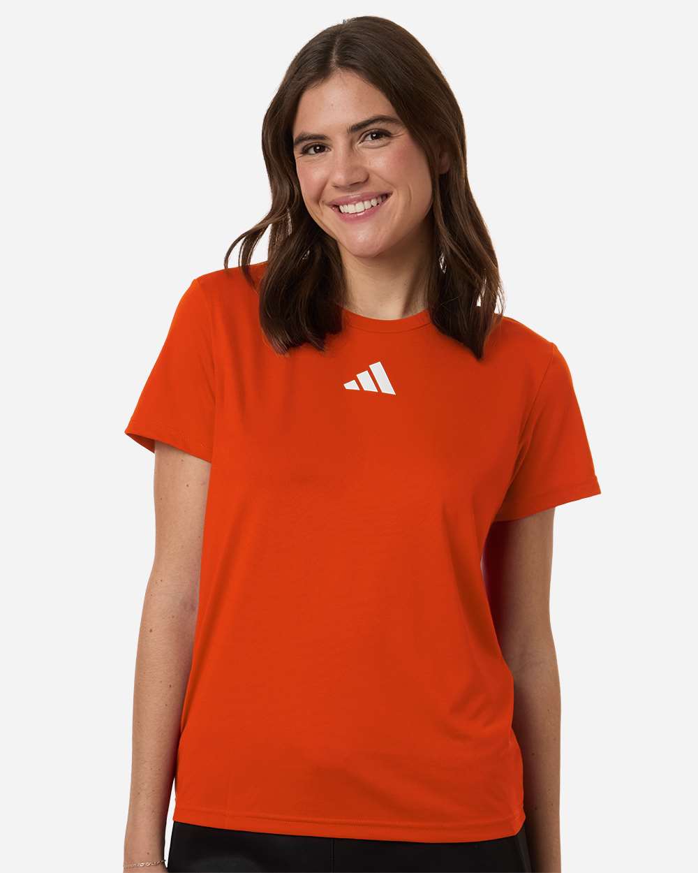 Women's Pregame T-Shirt - Collegiate Orange/ White