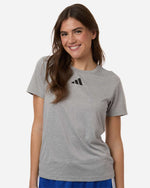 Women's Pregame T-Shirt - Medium Grey Heather/ Black