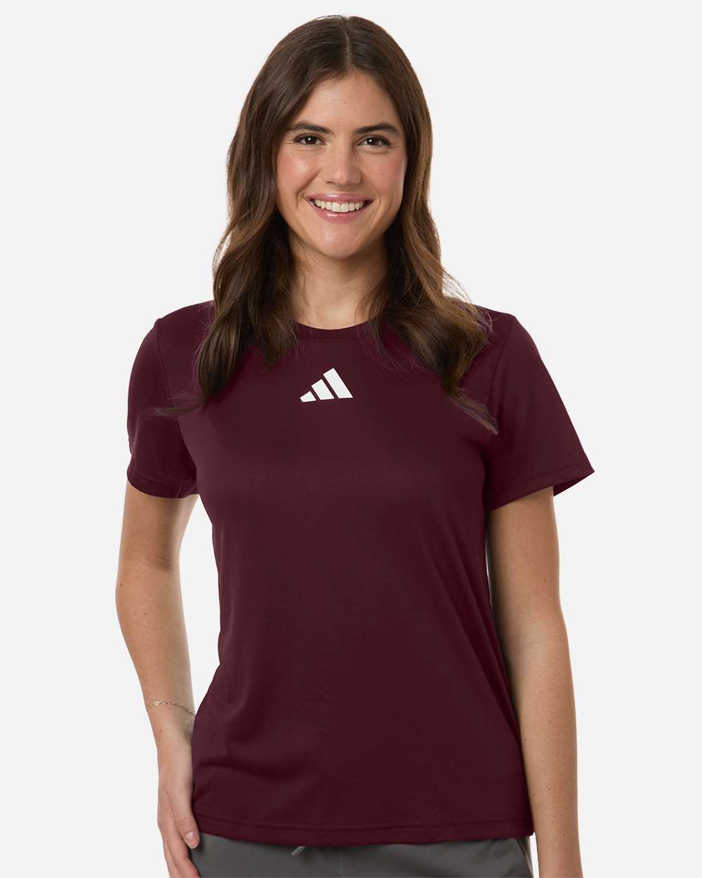 Women's Pregame T-Shirt - Team Maroon/ White