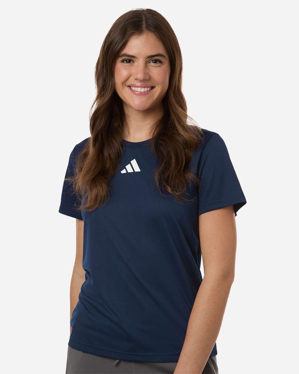 Women's Pregame T-Shirt - Team Navy Blue/ White