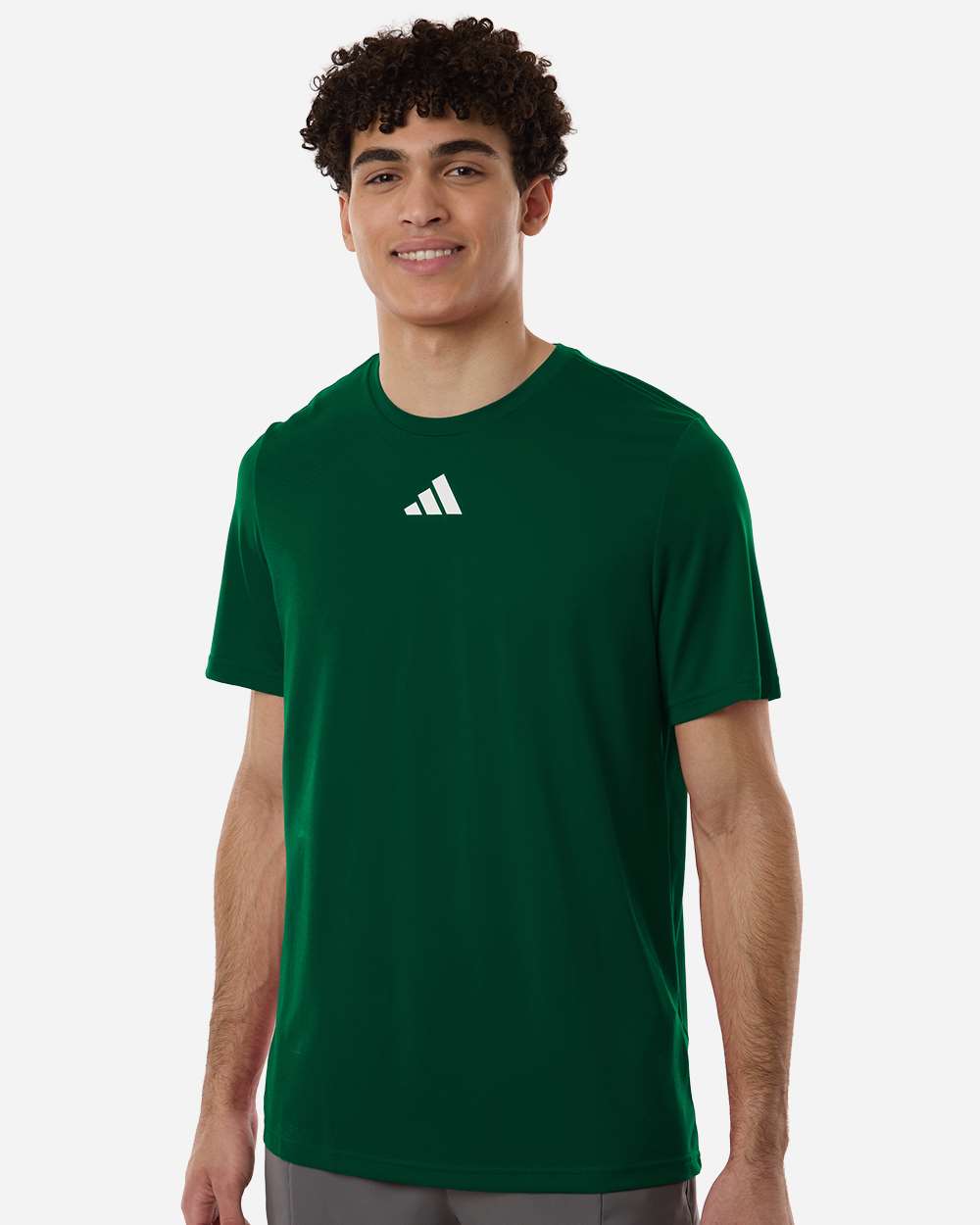 Men's Pregame T-Shirt - Dark Green/ White