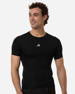 Men's Techfit Compression T-Shirt - Black