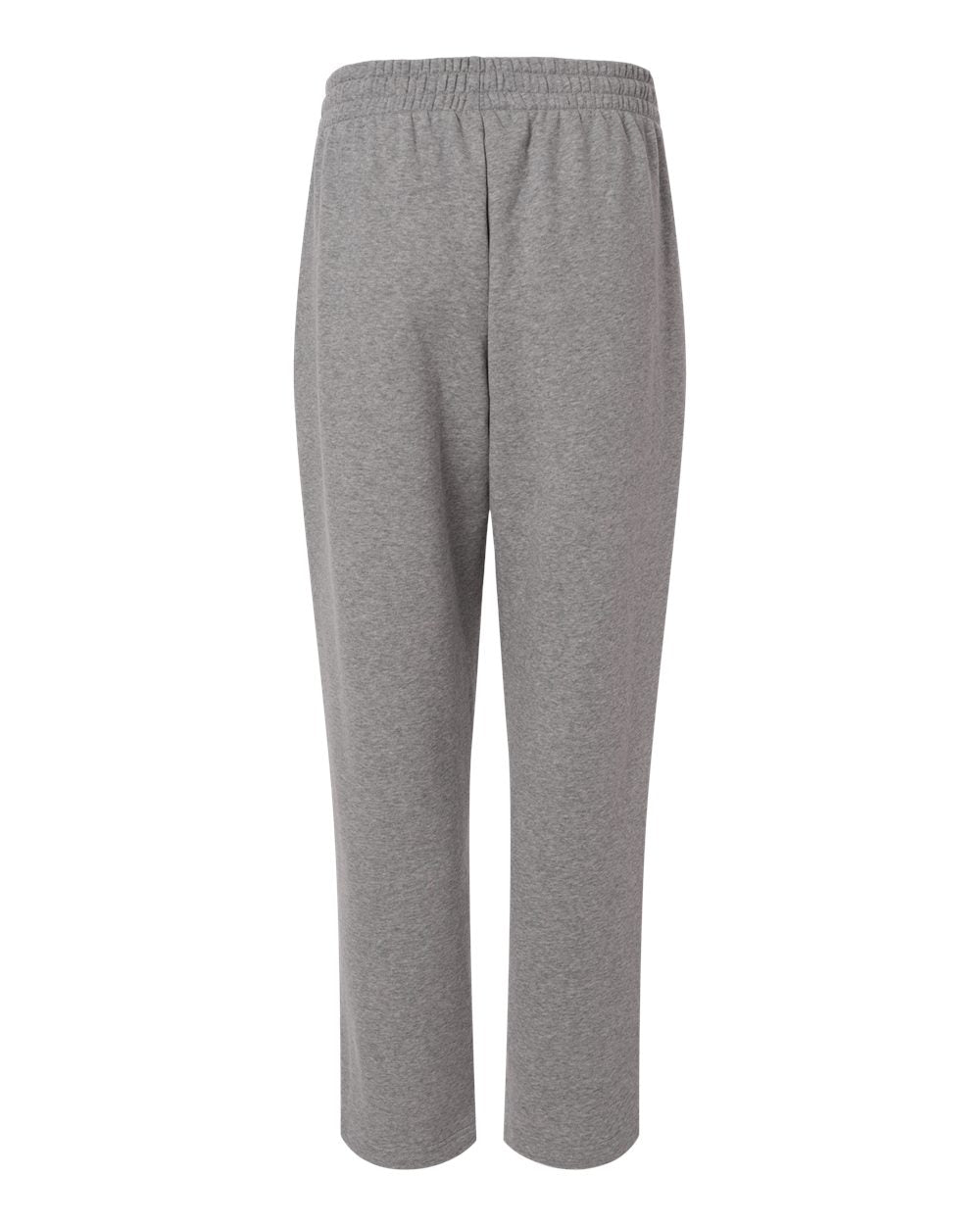 Men's Fleece Sweatpants - Medium Grey Heather/ White