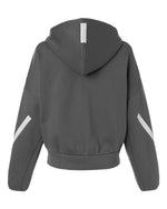 Women's Z.N.E Full-Zip Hooded Sweatshirt - Team Grey Four/ White