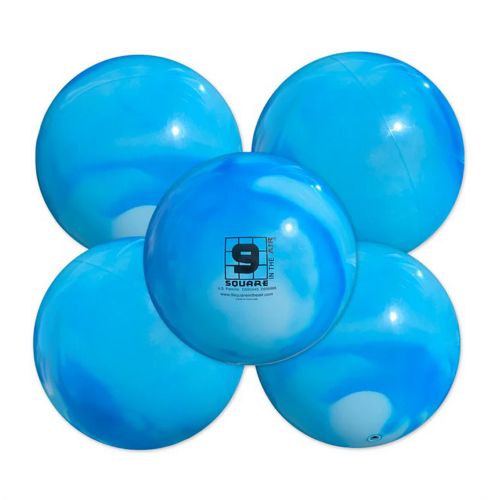 Athletic Connection 9 Square ITA Official Ball Pack 5-Blue