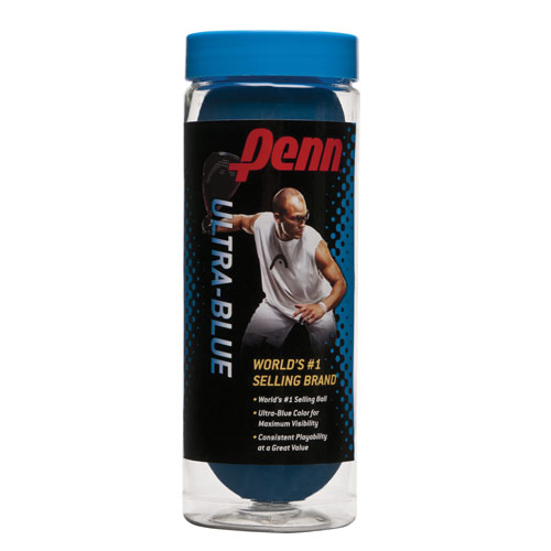 Penn Ultra Blue Racquetball 3/Can