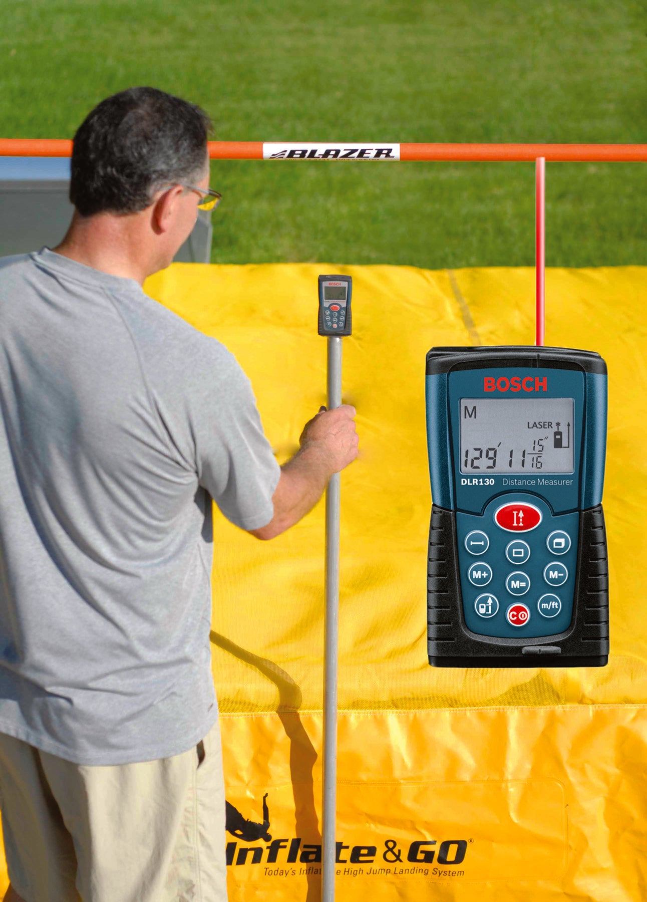 Blazer PV/HJ Laser Measuring Staff