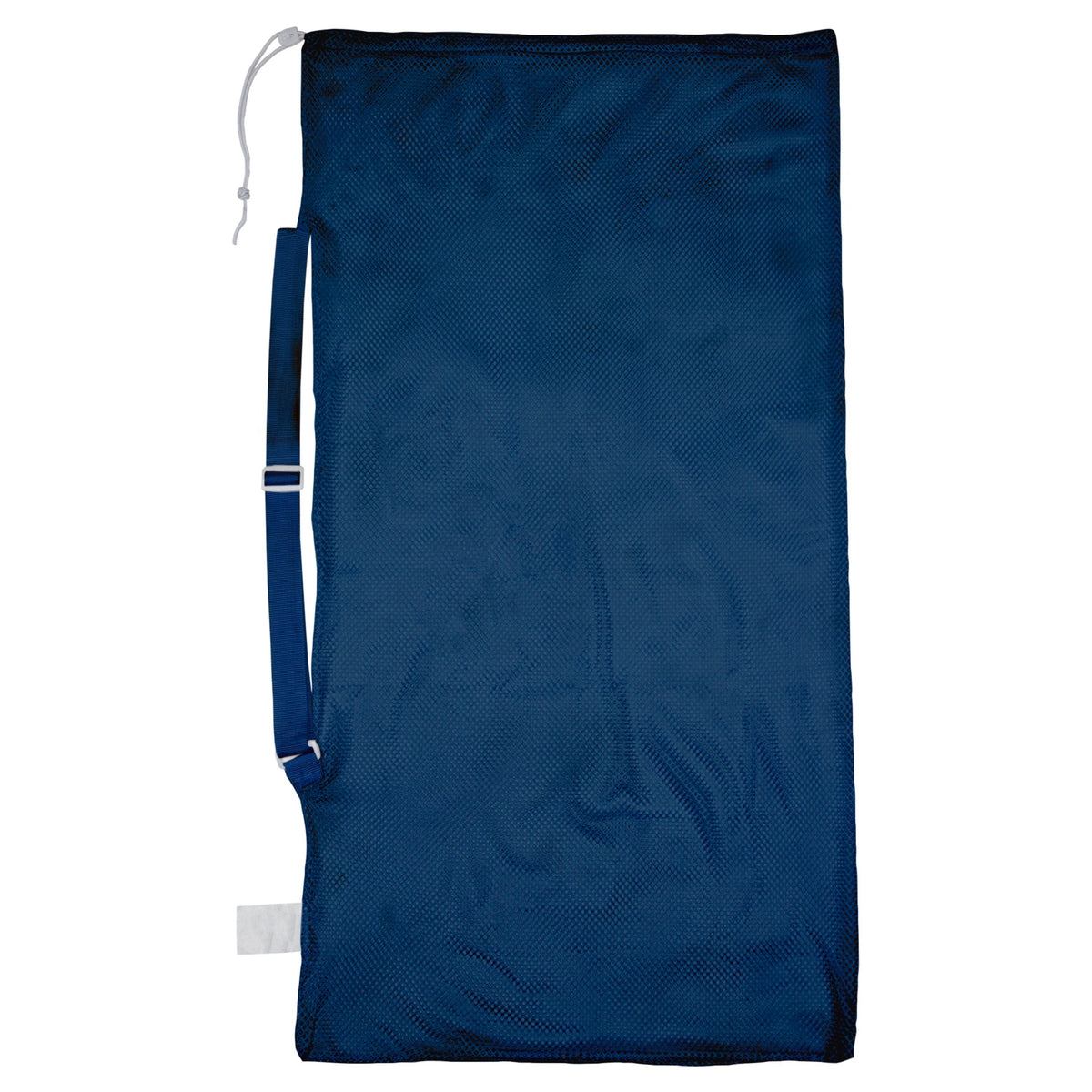 Champion Sports Mesh Equipment Bag with Shoulder Strap - Navy Blue