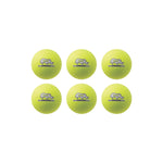 Champion Sports Rhino Skin 6" Low Bounce Dodgeball - Set of 6 - Neon Yellow