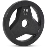 Champion Sports JFIT Cast Iron Grip Plate - 25 lb / Single
