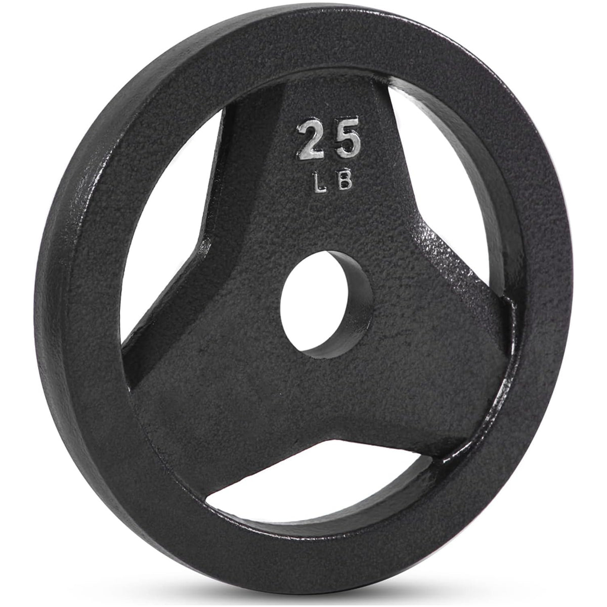 Champion Sports JFIT Cast Iron Grip Plate - 25 lb / Single