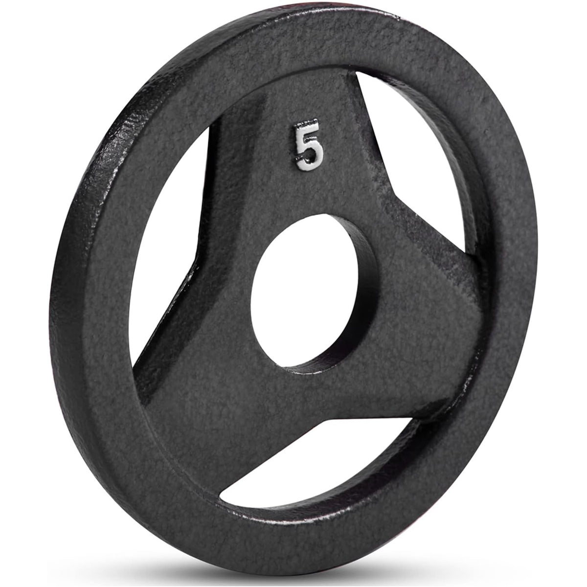 Champion Sports JFIT Cast Iron Grip Plate - 5 lb / Single