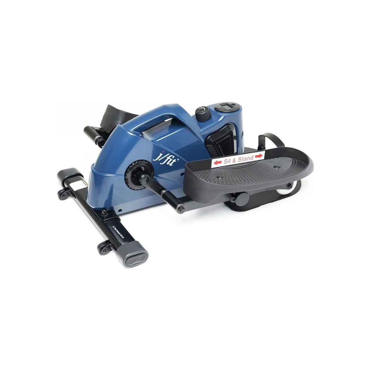 Champion Sports JFIT Mini Elliptical Machine - Blue/Black