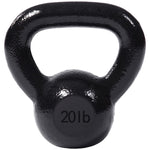 Champion Sports JFIT Cast Iron Kettlebell - 20 lb