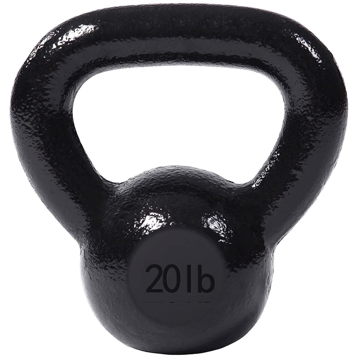Champion Sports JFIT Cast Iron Kettlebell - 20 lb