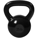 Champion Sports JFIT Cast Iron Kettlebell - 25 lb