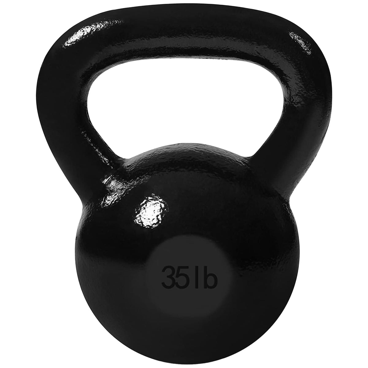 Champion Sports JFIT Cast Iron Kettlebell - 35 lb