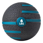 Champion Sports JFIT Medicine Ball with Dual Texture - 6 lb