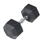 Champion Sports JFIT Rubber Hex Dumbbell - 45 lb