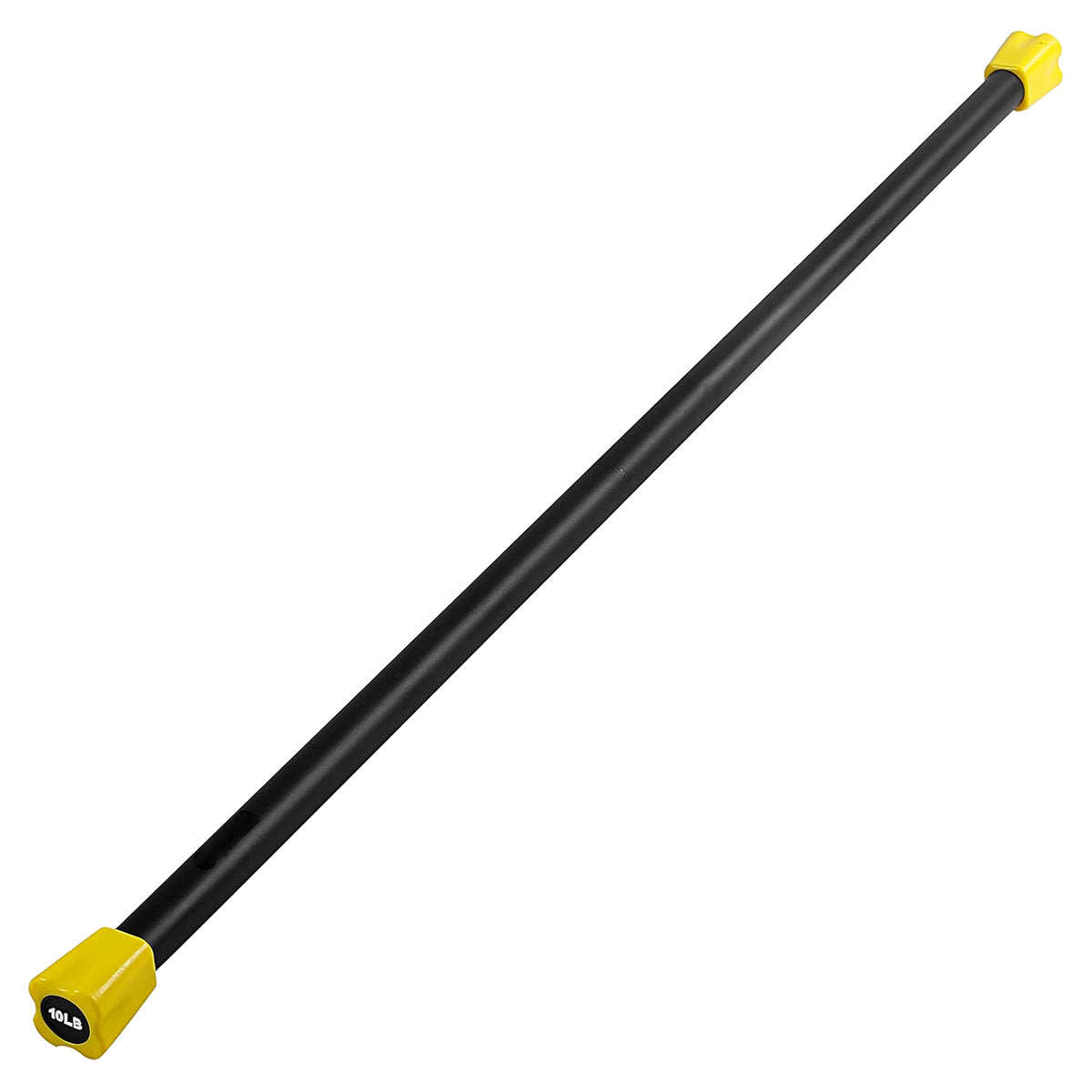 Champion Sports JFIT Workout Bar with Rubber Padding - 10 lb