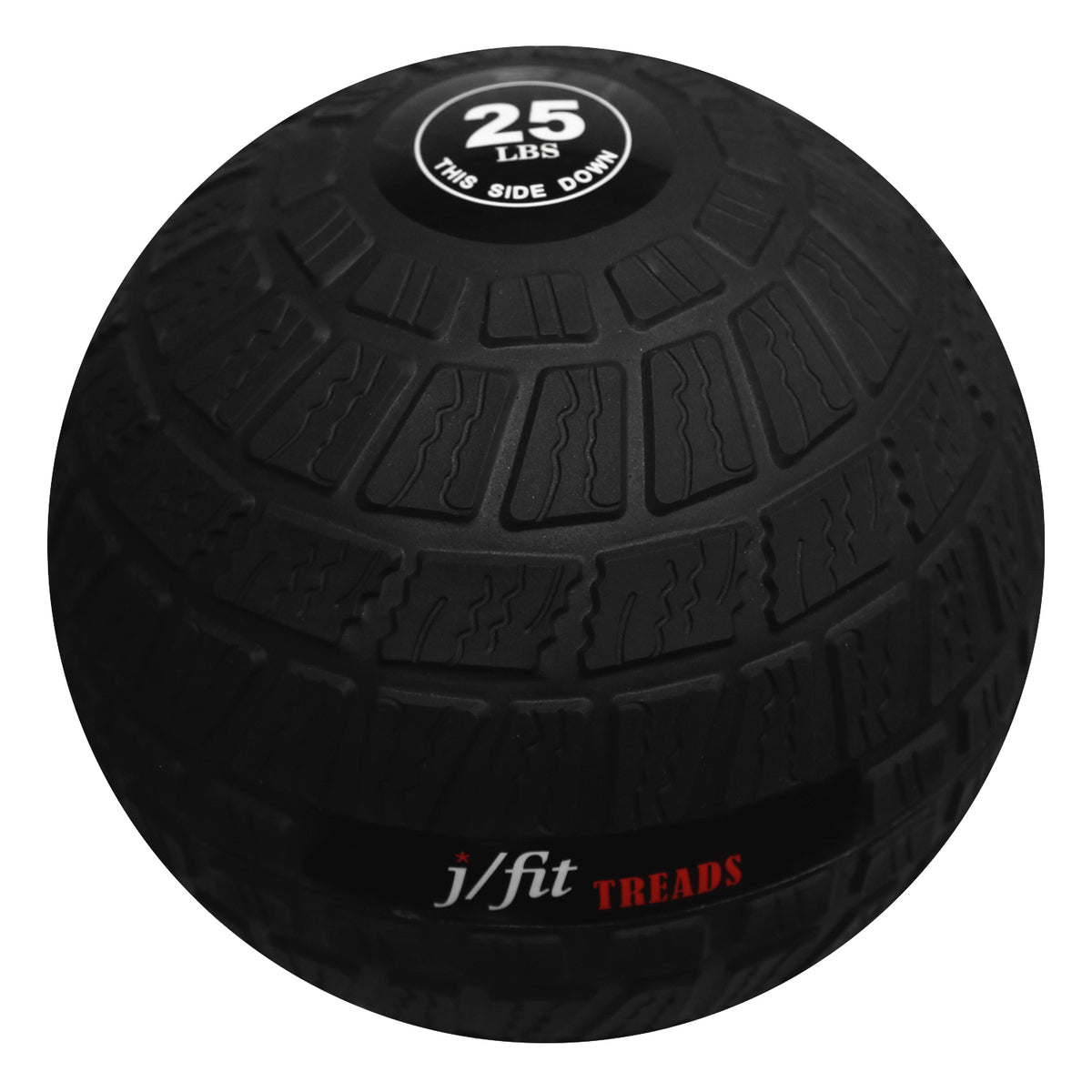 Champion Sports JFIT Treads Slam Ball - 25 lb