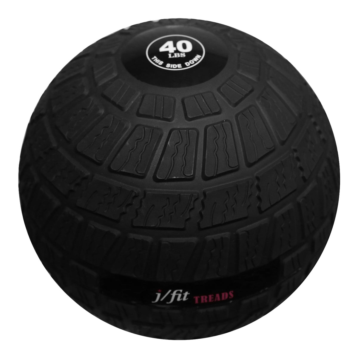 Champion Sports JFIT Treads Slam Ball - 40 lb