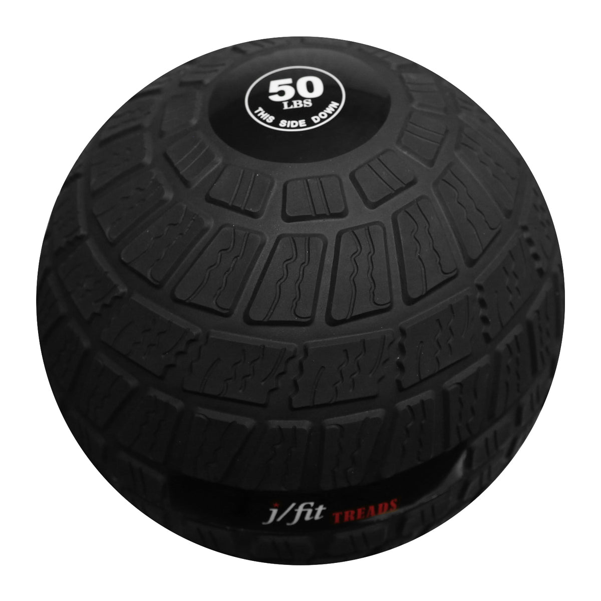 Champion Sports JFIT Treads Slam Ball - 50 lb