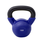 Champion Sports JFIT Vinyl Kettlebell - 15 lb