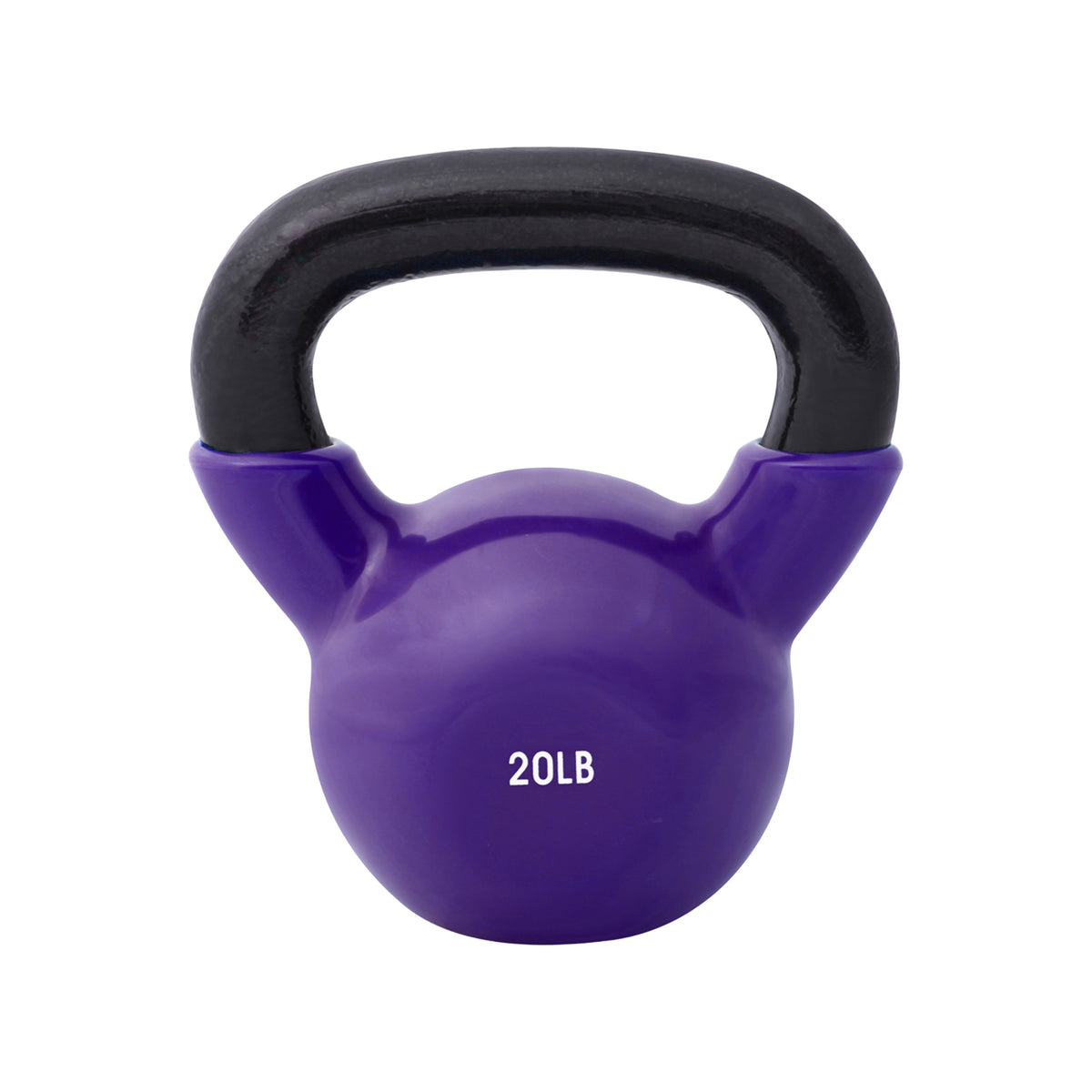 Champion Sports JFIT Vinyl Kettlebell - 20 lb