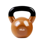 Champion Sports JFIT Vinyl Kettlebell - 45 lb