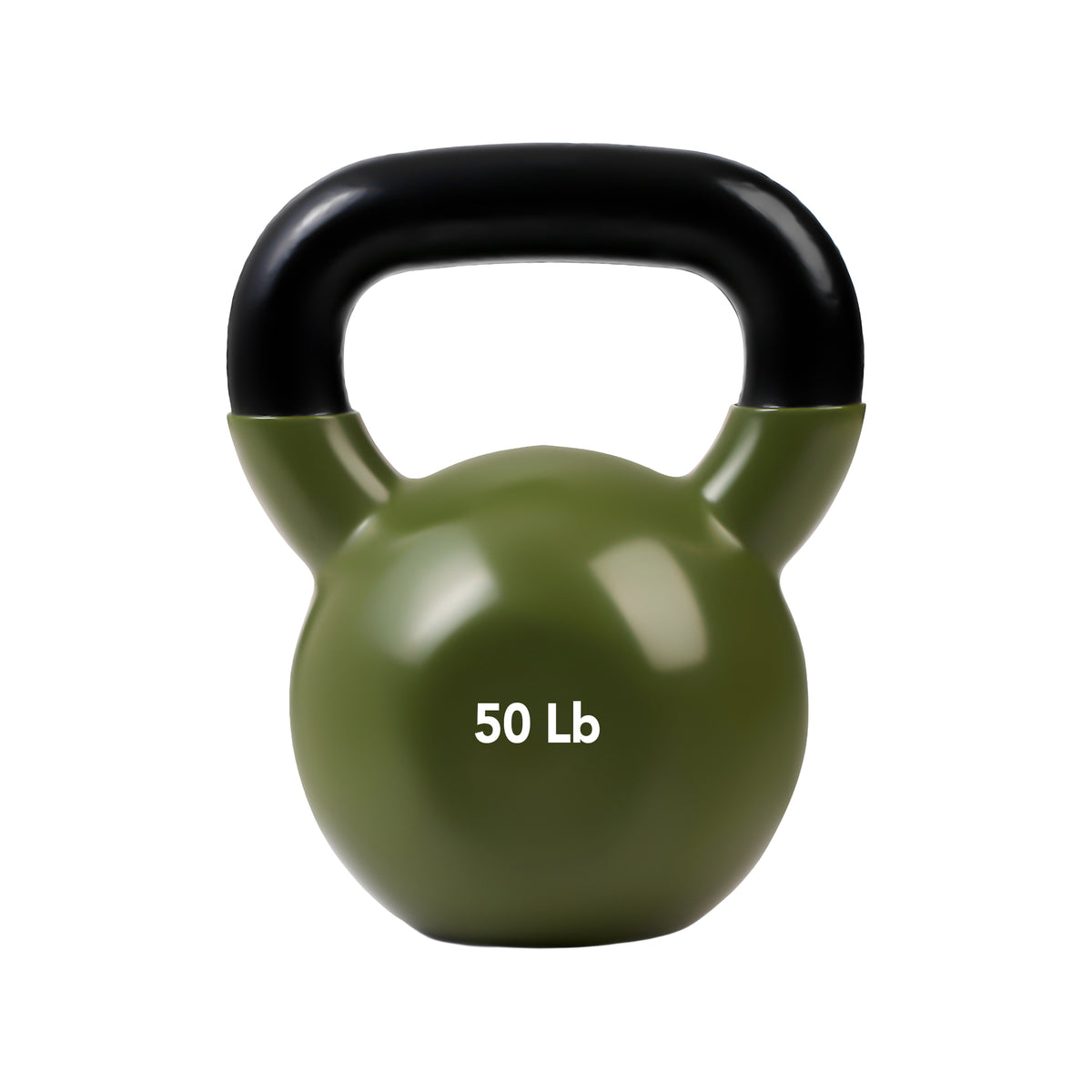 Champion Sports JFIT Vinyl Kettlebell - 50 lb