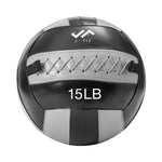 Champion Sports JFIT Wall Ball - 15 lb / Gray