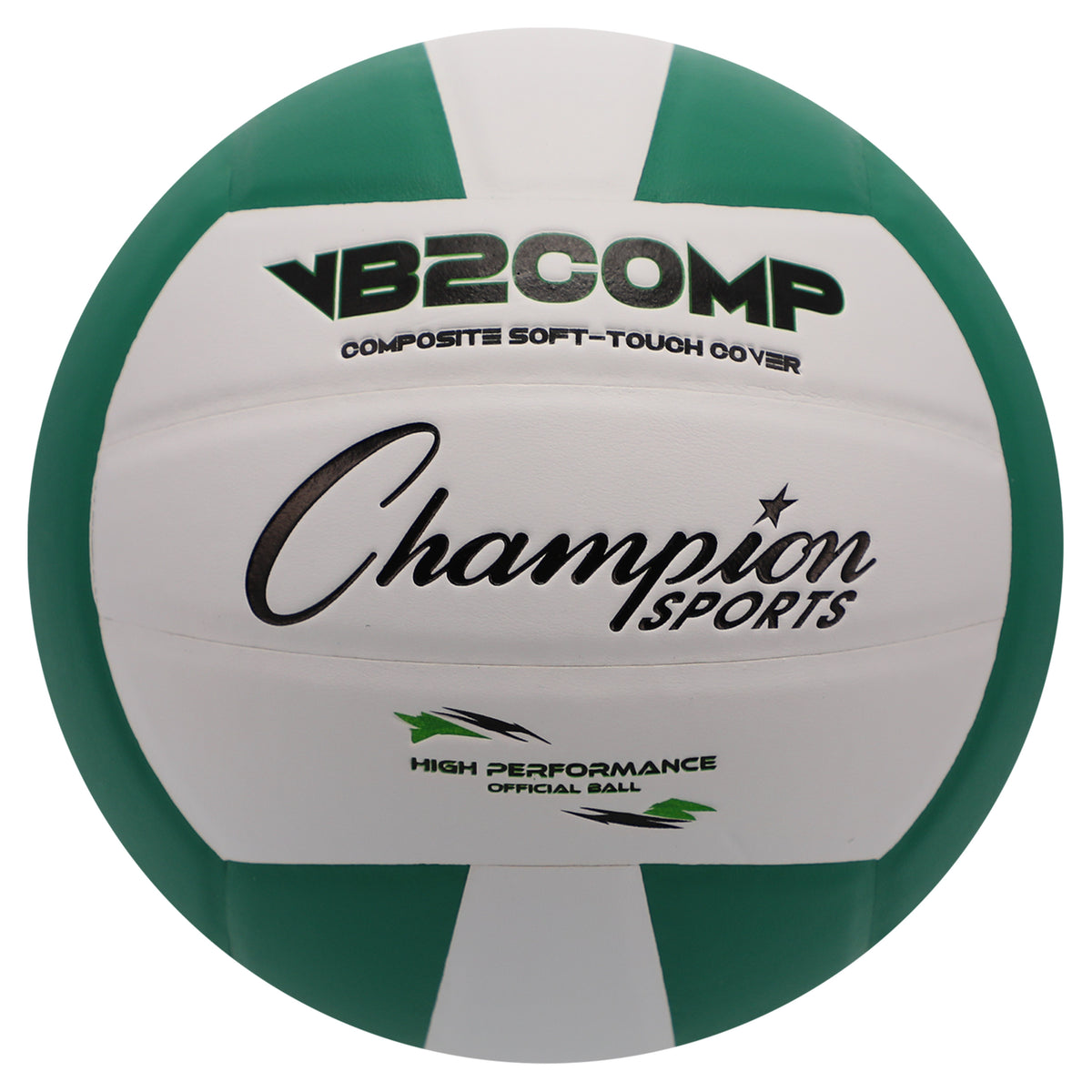 Champion Sports Cordley Composite Volleyball - Green/White