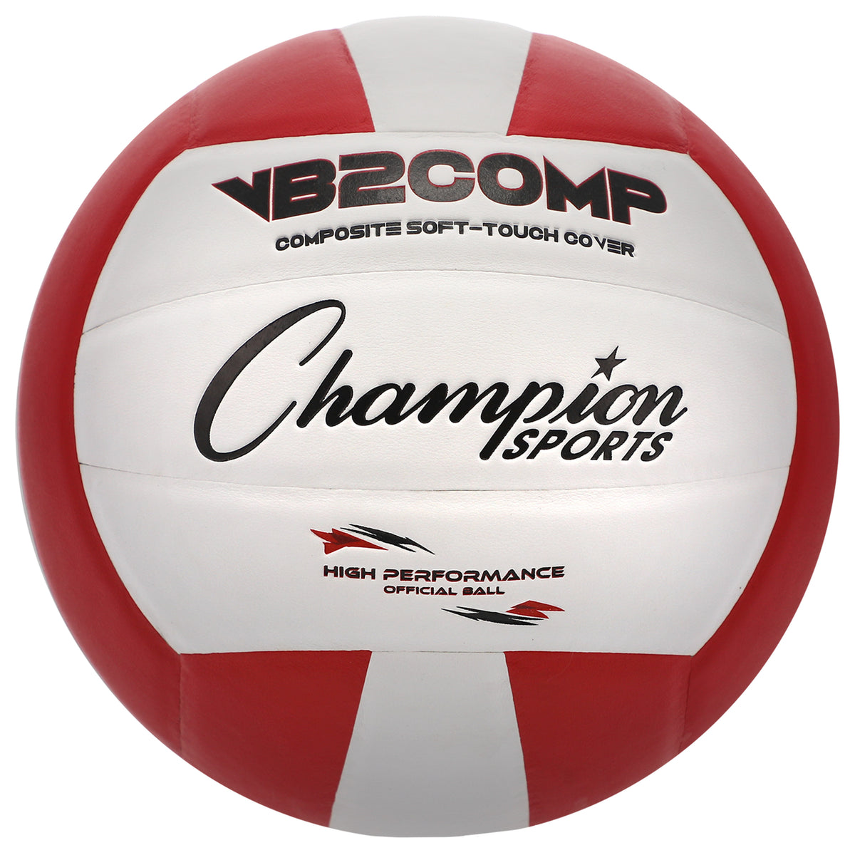Champion Sports Cordley Composite Volleyball - Red/White