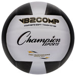 Champion Sports Cordley Composite Volleyball - Black/White