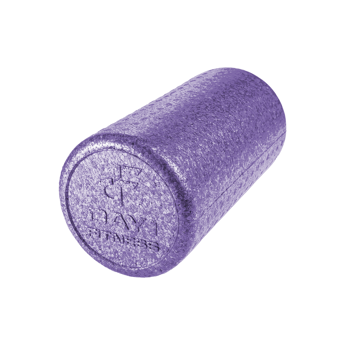 Champion Sports High-Density Foam Roller - 12" / Solid Purple