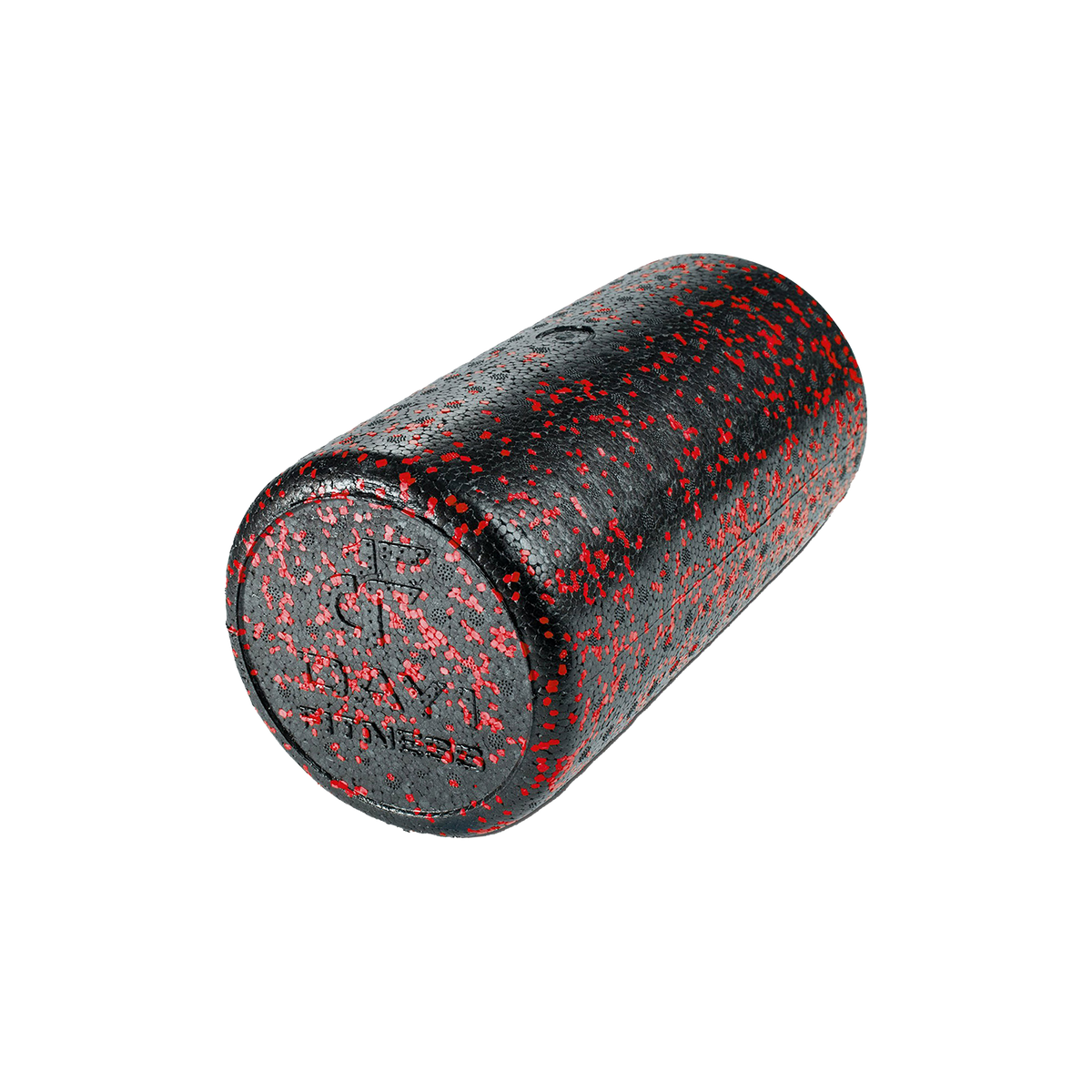 Champion Sports High-Density Foam Roller - 12" / Speckle Red