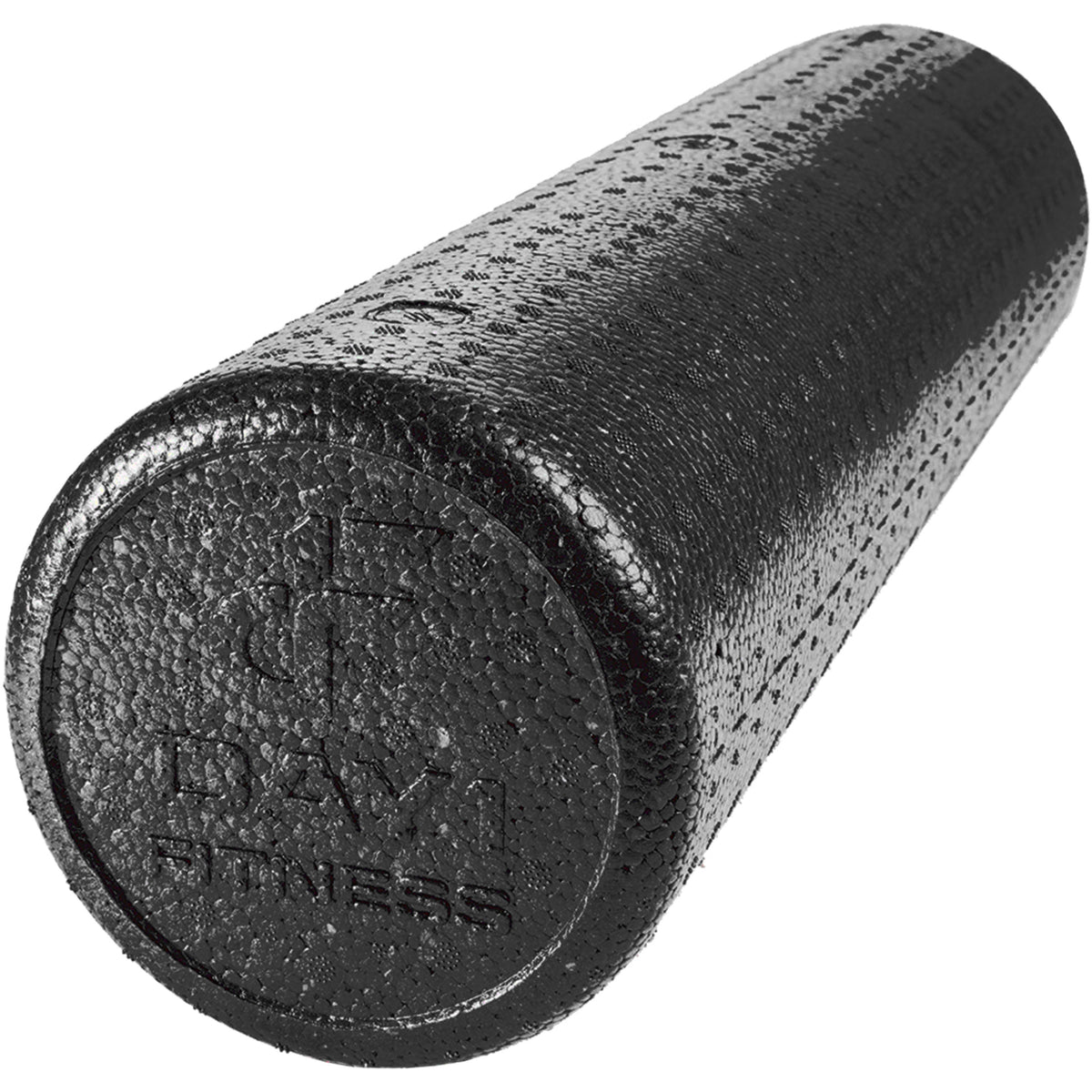 Champion Sports High-Density Foam Roller - 24" / Solid Black