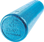 Champion Sports High-Density Foam Roller - 24" / Solid Blue