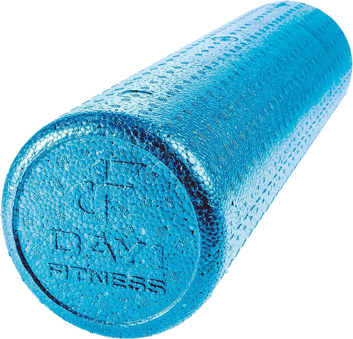 Champion Sports High-Density Foam Roller - 24" / Solid Blue