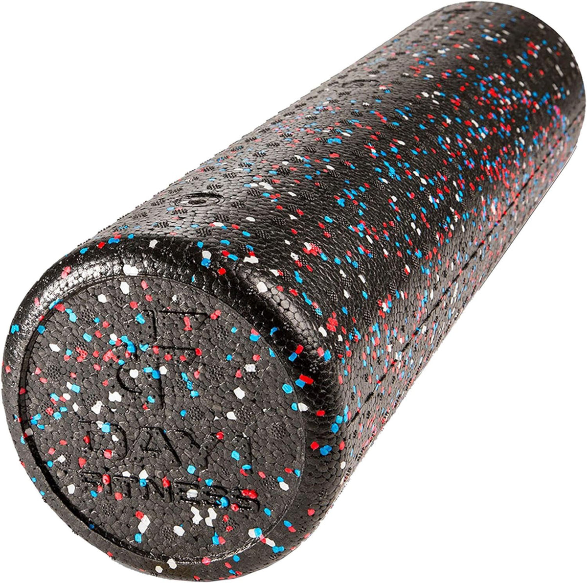 Champion Sports High-Density Foam Roller - 24" / Speckle USA