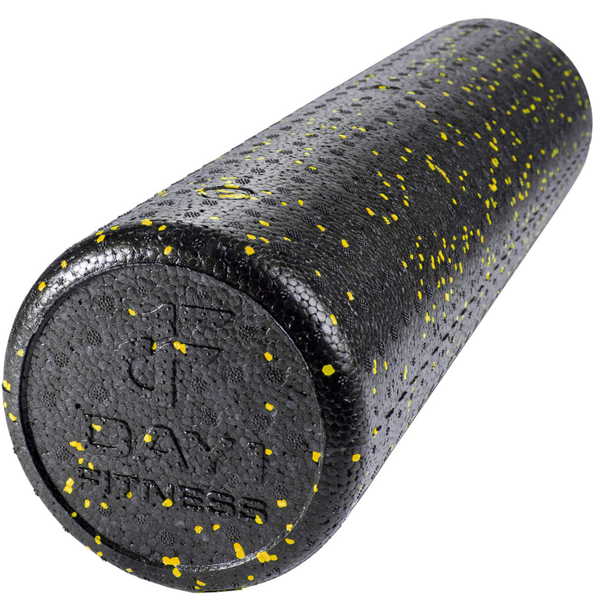 Champion Sports High-Density Foam Roller - 24" / Speckle Yellow