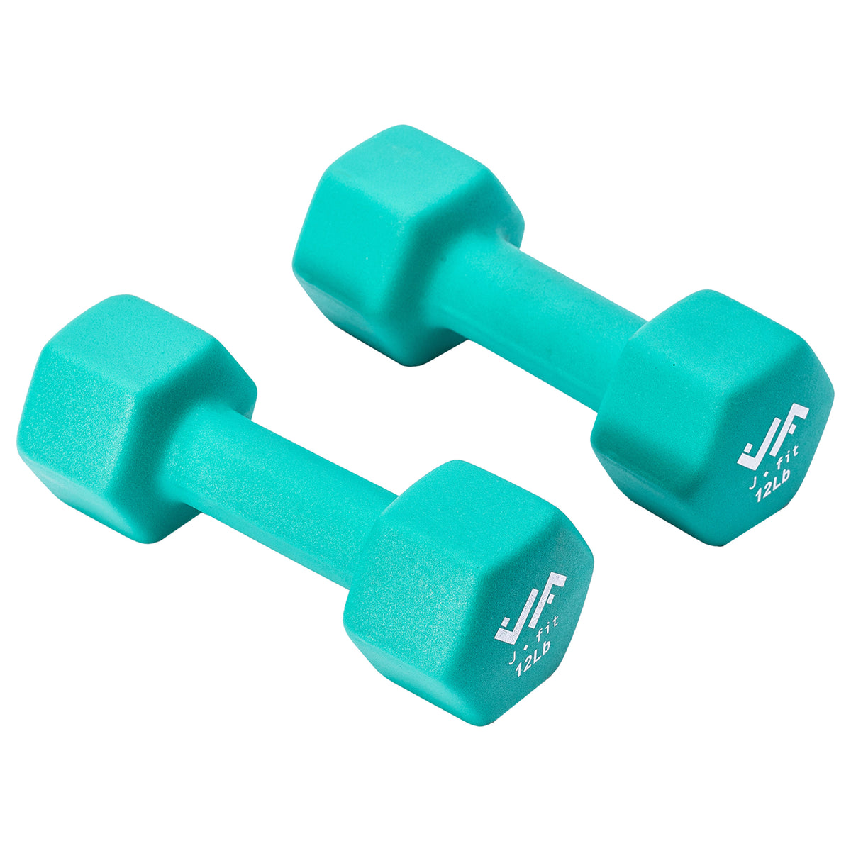 Champion Sports JFIT Neoprene Dumbbell Pair - 12 lb