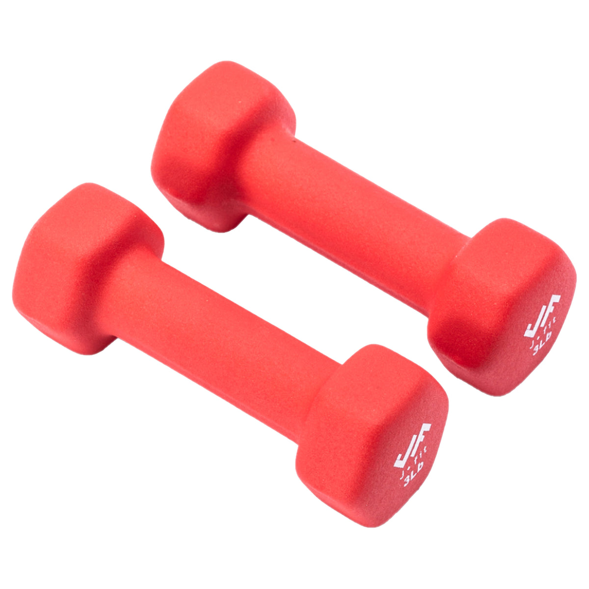 Champion Sports JFIT Neoprene Dumbbell Pair - 3 lb