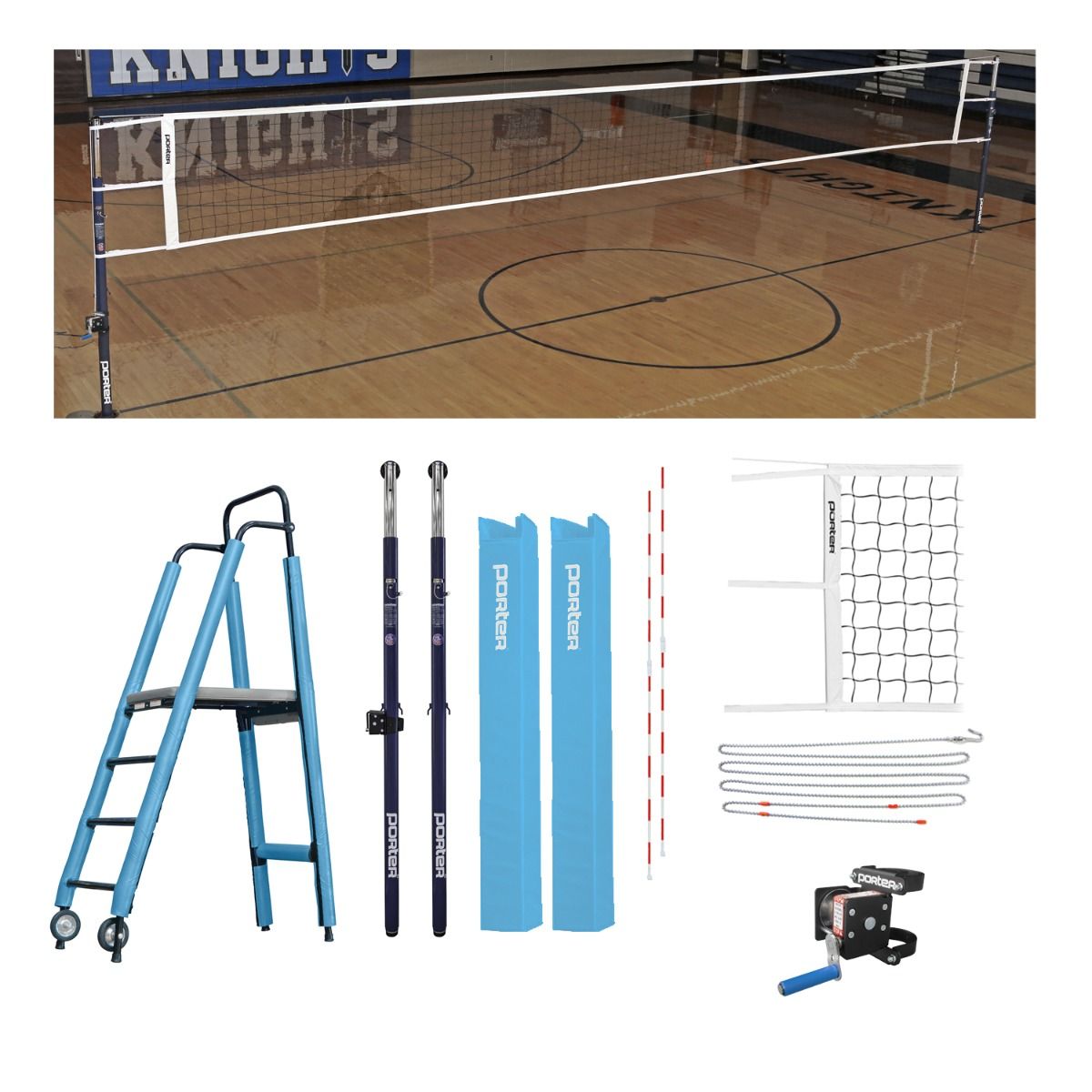Porter Powr Steel VB Competition Package; 3"; Pads