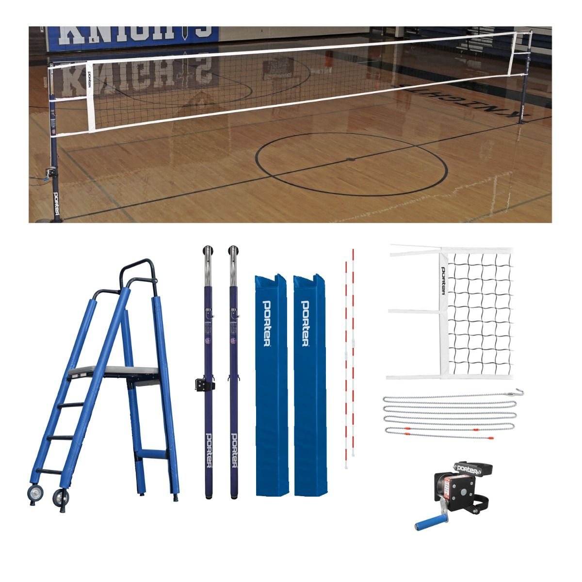 Porter Powr Steel VB Competition Package; 3"; Pads